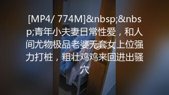 [MP4/ 774M]&nbsp;&nbsp;青年小夫妻日常性爱，和人间尤物极品老婆无套女上位强力打桩，粗壮鸡鸡来回进出骚穴