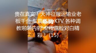 贵在真实！大神征服运输业老板千金 车震美腿 KTV 各种调教啪啪内射 全程露脸对白精彩！ (15)