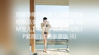 顶级绿帽刷锅狠人 完美S级身材极品女神眼镜教师人妻【ZM宝儿】私拍，调教成母狗3P紫薇白浆特多原版 (6)