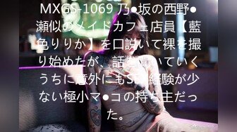 MXGS-1069 乃●坂の西野●瀬似のメイドカフェ店員【藍色りりか】を口説いて裸を撮り始めたが、話を聞いていくうちに意外にもSEX経験が少ない極小マ●コの持ち主だった。