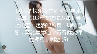 00后的快乐夜生活 奔驰男来买单 【03年安琪拉表妹】带上闺蜜一起酒吧热舞，厕所自慰，奔驰里舔逼，青春就要肆意挥霍，刺激 (5)