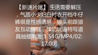 【新速片遞】 生活需要解压，气质小少妇白衬衣开档牛仔裤很是性感诱惑，镜头前跟狼友互动撩骚，揉奶玩逼特写道具抽插刺激[1.54G/MP4/02:17:00]